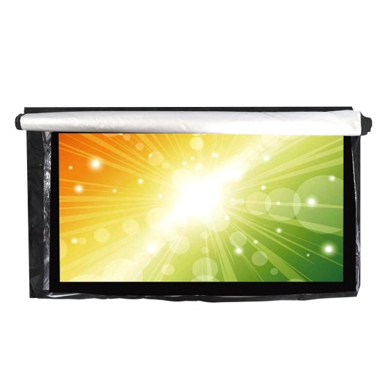 Outdoor Waterproof TV Cover Black Television Protector For 32inch to 70inch LCD LED