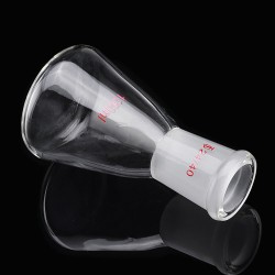 100mL 24/40 Clear Glass Erlenmeyer Flask Conical Flask Bottle Laboratory Glassware Chemistry 100mL 24/40 Clear Glass Erlenmeyer Flask Conical Flask Bottle Laboratory Glassware Chemistry