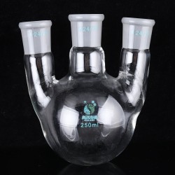 100ml 250ml 500ml Glass 24/29 Three Neck Round Bottoom Boiling Flask 3-Neck Laboratory Glassware 100ml 250ml 500ml Glass 24/29 Three Neck Round Bottoom Boiling Flask 3-Neck Laboratory Glassware