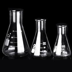 50/100/150/250m Flat Bottom Conical Glass Flask 50/100/150/250m Flat Bottom Conical Glass Flask