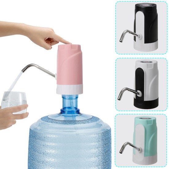 Electric Drinking Water Pump Portable Water Dispenser Water Bottles USB Charging Automatic Waterer