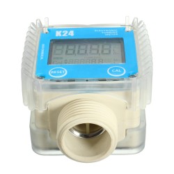 K24 1inch Digital Turbine Diesel Fuel Flow Meter Guage Counter for Chemicals Water K24 1inch Digital Turbine Diesel Fuel Flow Meter Guage Counter for Chemicals Water