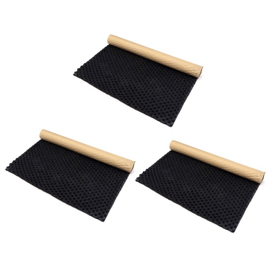 100x100cm Car SoundProof Closed Cell Foam Self Adhesive Acoustic Foam Thermal Insulation Waterproof