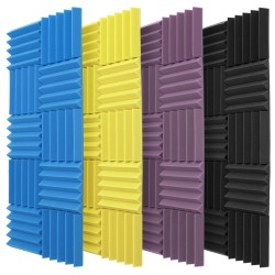 10Pcs Acoustic Foam Panels Acoustic Panels Studio Soundproof Foam Padding 10Pcs Acoustic Foam Panels Acoustic Panels Studio Soundproof Foam Padding