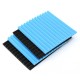 12PCS Soundproofing Foam Tiles Kits Black +Blue