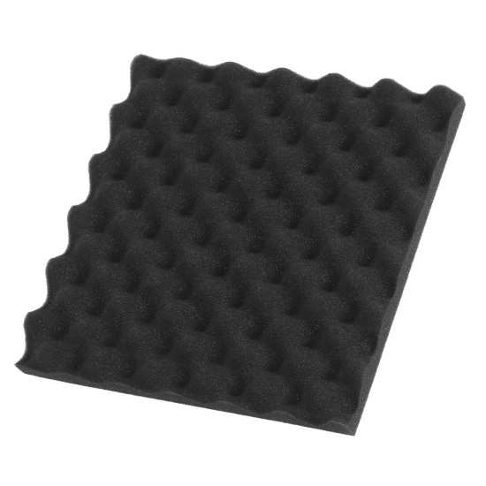 12Pcs Acoustic Soundproofing Studio Foam Tiles Sound-Proof Foam Tile Acoustic Studio Wedge Board Set