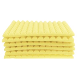 6 Pack Acoustic Panels Studio Soundproofing Foam Sponge Studio Wall Wedge Tiles 30x30x2.5cm 6 Pack Acoustic Panels Studio Soundproofing Foam Sponge Studio Wall Wedge Tiles 30x30x2.5cm