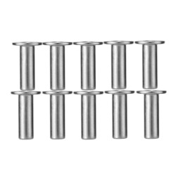 10X T316 Stainless Steel Protective Protector Sleeve for 1/8inch Cable Railing 10X T316 Stainless Steel Protective Protector Sleeve for 1/8inch Cable Railing