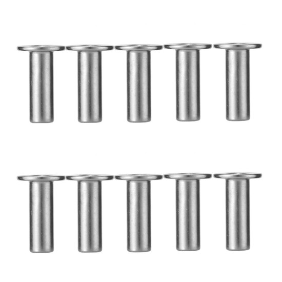 10X T316 Stainless Steel Protective Protector Sleeve for 1/8inch Cable Railing