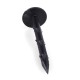 10pcs/Pack Black PP Mulch Shading Pest Control Garden Ground Nail Plastic Film Fixing Tools