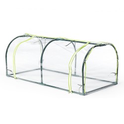 120x60x48cm Mini Greenhouse Home Outdoor Flower Plant Gardening Winter Shelter Cover 120x60x48cm Mini Greenhouse Home Outdoor Flower Plant Gardening Winter Shelter Cover