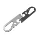 DG-XBS 8 in 1 EDC Multi-purpose Stainless Steel Wrench Key Chain Tools Screwdriver Bottle Opener Gauge Portable Tool