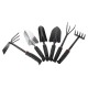 Gardening Hand Tools Trowel Shovel Rake Fork Hoe Garden Cultivator Transplant Weeding kit