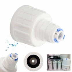 Reverse Water Filte Tap Connector Osmosis RO Garden 3/4inch BSP to 1/4inch Tube Reverse Water Filte Tap Connector Osmosis RO Garden 3/4inch BSP to 1/4inch Tube