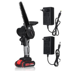 6 Inch Portable Electric Pruning Saw Rechargeable One-hand Woodworking Electric Chain Saws W/ 1/2 Battery 6 Inch Portable Electric Pruning Saw Rechargeable One-hand Woodworking Electric Chain Saws W/ 1/2 Battery