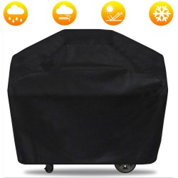 Waterproof Black Barbecue Cover Anti Dust Rain Cover Garden Yard Grill Cover Protector For Outdoor BBQ Accessories Waterproof Black Barbecue Cover Anti Dust Rain Cover Garden Yard Grill Cover Protector For Outdoor BBQ Accessories