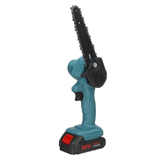 1200W 6 Inch Electric Chain Saw 7500mAh Rechargeable Handheld Logging Saw W/ 1 or 2 Battery
