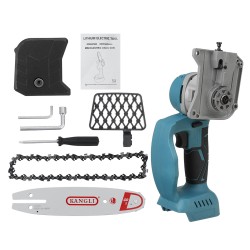 18V 8/10inch Cordless Electric Chain Saw Brushless Motor Power Tools For Makita Rechargeable Lithium Battery 18V 8/10inch Cordless Electric Chain Saw Brushless Motor Power Tools For Makita Rechargeable Lithium Battery