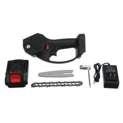18V Cordless Electric Chain Saw Brushless Woodworking Power Tools w/ 1pc Battery 18V Cordless Electric Chain Saw Brushless Woodworking Power Tools w/ 1pc Battery