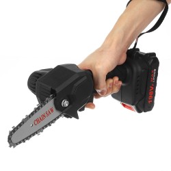 21V 4 Inch 600W Electric Chain Saw Handheld Cordless Rechargeable Portable Woodworking Saw W/ 0/1/2pcs Battery 21V 4 Inch 600W Electric Chain Saw Handheld Cordless Rechargeable Portable Woodworking Saw W/ 0/1/2pcs Battery