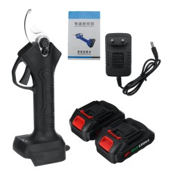 21V Cordless Pruning Shears Electric Scissors Rechargeable Wood Cutter W/ 1/2pcs Battery 21V Cordless Pruning Shears Electric Scissors Rechargeable Wood Cutter W/ 1/2pcs Battery