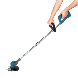 21V Electric Lawn Mower Cordless Grass Trimmer Cutter Pruning Weed Garden Tools