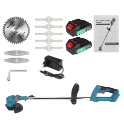 21V Electric Lawn Mower Cordless Grass Trimmer Cutter Pruning Weed Garden Tools 21V Electric Lawn Mower Cordless Grass Trimmer Cutter Pruning Weed Garden Tools
