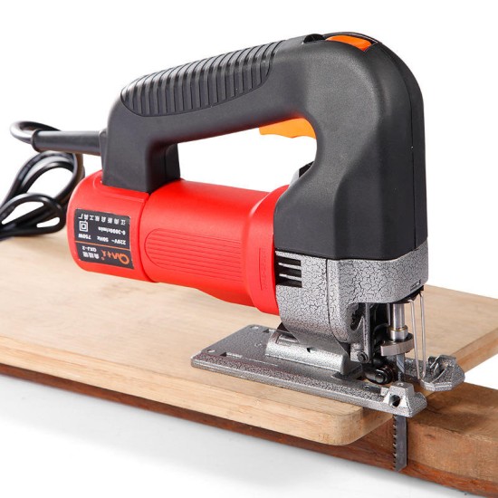 220V 750W Electric Handle Orbital Jig Saw Woodworking Curve Chainsaw Cut Tool US Plug