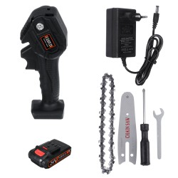 24V 550W Rechargeable Mini Electric Chainsaw Handheld Wood Pruning Saw 24V 550W Rechargeable Mini Electric Chainsaw Handheld Wood Pruning Saw
