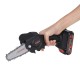 24V 550W Rechargeable Mini Electric Chainsaw Handheld Wood Pruning Saw Kit