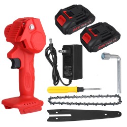 24V Cordless Electric Chain Saws 6Inch Protable Chainsaw For Tree Branch Wood Cutting Tool W/ 1 or 2pcs Batteries 24V Cordless Electric Chain Saws 6Inch Protable Chainsaw For Tree Branch Wood Cutting Tool W/ 1 or 2pcs Batteries