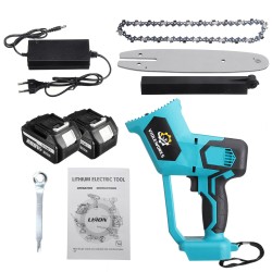 288VF 8Inch Cordless Electric Chainsaws One-Hand Saw Chain Saw Woodworking Tool W/ 1/2pcs Battery 288VF 8Inch Cordless Electric Chainsaws One-Hand Saw Chain Saw Woodworking Tool W/ 1/2pcs Battery