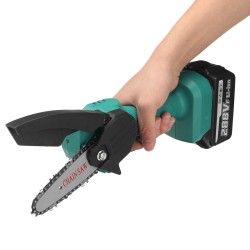 288VF Cordless Electric One-Hand Saw Mini Woodworking Chain Saw W/ 1pc or 2pcs Battery 288VF Cordless Electric One-Hand Saw Mini Woodworking Chain Saw W/ 1pc or 2pcs Battery