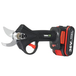 36VF 25mm Cordless Electric Pruning Shears Cutter Li-ion Tree Branch Cutting Tool W/ 1 or 2 Battery 36VF 25mm Cordless Electric Pruning Shears Cutter Li-ion Tree Branch Cutting Tool W/ 1 or 2 Battery