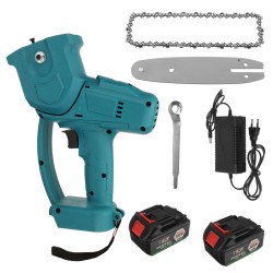 388VF 8Inch Rechargable Chainsaws Mini Electric Saw Woodworking Pruning Shears Also For Makita Battery EU Plug 388VF 8Inch Rechargable Chainsaws Mini Electric Saw Woodworking Pruning Shears Also For Makita Battery EU Plug