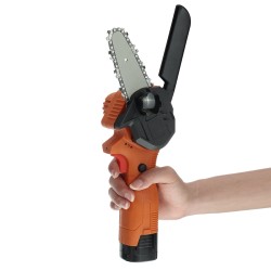 4 Inch Mini Rechargable Chainsaw 18V One-Hand Electric Chain Saw Wood Pruning Shears With Battery 4 Inch Mini Rechargable Chainsaw 18V One-Hand Electric Chain Saw Wood Pruning Shears With Battery