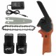 4 Inch Mini Rechargable Chainsaw 18V One-Hand Electric Chain Saw Wood Pruning Shears With Battery