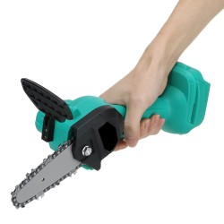 4 Inch Portable Cordless Electric Chain Saw Woodworking Logging Saws For Makita 18V Battery 4 Inch Portable Cordless Electric Chain Saw Woodworking Logging Saws For Makita 18V Battery