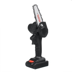 4inch Mini Cordless Electric Chain Saw Wood Cutter Woodworking One-Hand Saw W/ 1/2pcs Battery 4inch Mini Cordless Electric Chain Saw Wood Cutter Woodworking One-Hand Saw W/ 1/2pcs Battery