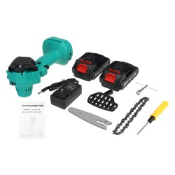 4in 1200W Electric Chain Saw Handheld Logging Saw With 2pcs 7500mah Battery for makita Battery 4in 1200W Electric Chain Saw Handheld Logging Saw With 2pcs 7500mah Battery for makita Battery