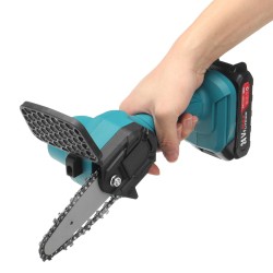 4in 800W 24V Electric Chain Saw Handheld Logging Saw Wood Cutting Tool W/ 1pc Battery 4in 800W 24V Electric Chain Saw Handheld Logging Saw Wood Cutting Tool W/ 1pc Battery