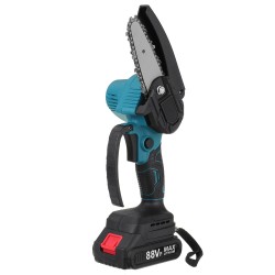 4inch 88VF Cordless Electric Chainsaw Rechargeable Woodworking Saw Wood Cutter W/ None/1/2 Battery For Makita 4inch 88VF Cordless Electric Chainsaw Rechargeable Woodworking Saw Wood Cutter W/ None/1/2 Battery For Makita