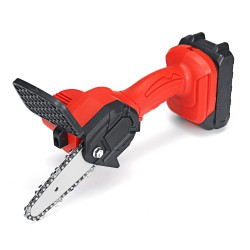 550W 24V 4inch Mini Cordless Electric Chain Saw One-Hand Woodworking Wood Cutter W/ 2pcs Battery 550W 24V 4inch Mini Cordless Electric Chain Saw One-Hand Woodworking Wood Cutter W/ 2pcs Battery