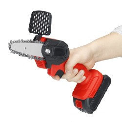 550W 24V 4inch Mini Cordless Electric Chain Saw One-Hand Woodworking Wood Cutter W/ 2pcs Battery 550W 24V 4inch Mini Cordless Electric Chain Saw One-Hand Woodworking Wood Cutter W/ 2pcs Battery