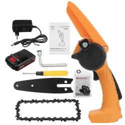 550W 4 Inch Mini Rechargable Chainsaw 24V One Hand Electric Chain Saw Wood Pruning Shears With Battery 550W 4 Inch Mini Rechargable Chainsaw 24V One Hand Electric Chain Saw Wood Pruning Shears With Battery