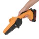 550W 4 Inch Mini Rechargable Chainsaw 24V One Hand Electric Chain Saw Wood Pruning Shears With Battery