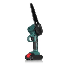 6 Inch 6000mAh Cordless Electric Pruning Saw Rechargeable One-handed Woodworking Tool Mini Green Chain Saw For Wood Cutting Spliting 6 Inch 6000mAh Cordless Electric Pruning Saw Rechargeable One-handed Woodworking Tool Mini Green Chain Saw For Wood Cutting Spliting