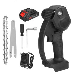 6 Inch Cordless Electric Mini Chainsaw Rechargeable Wood Cutter Chain Saw Woodworking Tool W/ 1/2pcs Battery 6 Inch Cordless Electric Mini Chainsaw Rechargeable Wood Cutter Chain Saw Woodworking Tool W/ 1/2pcs Battery