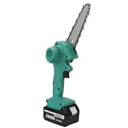 6 Inch Portable Electric Chain Saw Pruning Saw Rechargeable Woodworking Tool W/ 1 or 2pcs Battery 6 Inch Portable Electric Chain Saw Pruning Saw Rechargeable Woodworking Tool W/ 1 or 2pcs Battery