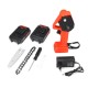 600W 4Inch Cordless Electric Chain Saw Wood Cutter Tools Garden Woodwork W/ 1pc or 2pcs Battery